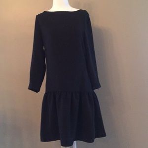 J Crew Black Dress